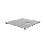 Base de apoyo para montaje tipo pedestal DSKAB671B (pedestal para terminales faciales Hikvision). DS-KAB6-BASE