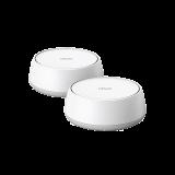 KIT 2 Routers Inalámbrico MESH Interior para Hogar / Doble Banda Wi-Fi 7 BE3600 Mbps / 2 Puerto 2.5 Gigabit WAN/LAN / 4 Antenas Internas / Operación Multi-Link MLO / Administración Mediante la App Deco (iOS, Android) / HomeShield DECO-BE25-2PACK