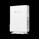 Punto de Acceso GPON Omada / WiFi 6 AX1800 / 1 puerto GPON / 1 Puerto FXS / 4 Puertos 10/100/1000 RJ45 / Wi-Fi 6 AX1800 / Mesh Omada / Configuración por Controlador o Stand-Alone / Para Montaje en Escritorio-Pared EAP610GPDESKTOP