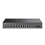 Router Omada VPN / SDN Multi-WAN Gigabit / 2 Puertos WAN/LAN RJ45 2.5 Gigabit / 8 Puertos WAN/LAN RJ45 Gigabit / 2 Puertos WAN/LAN SFP Gigabit / 1,000,000 Sesiones Concurrentes / Administración Centralizada Omada o Stand-Alone ER7412-M2