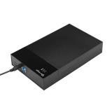 ENCLOSURE VORAGO HDD-303 NEGRO DD 2.5 Y 3.5 USB 3.0 SATA TOOL FREE - 