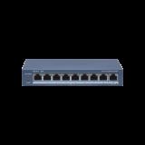 Switch Administrable PoE+ / 8 puertos 100 Mbps PoE+ / 1 puerto 1000 Mbps de Uplink / PoE hasta 300 M