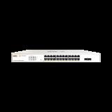 Switch Administrable PoE  / 24 puertos PoE af/at Gigabit /  2 x SFP Gigabit / Administración Cloud 
