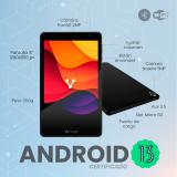 TABLET / VORAGO / PAD-8 KIDS, ANDROID 13 QUADCORE 4GB 64GB DUALCAM WIFI BT GMS FUNDA ROJA PAD-8-KIDS-RD