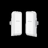 Kit Punto de Acceso (AC) PTP y PTMP en 5 GHz / PoE / Hasta 867 Mbps / Salida PoE (alimenta una camara) / Antena Sectorial de H: 50° / MIMO 2X2 / 12 dBi de Ganancia / Uso en Exterior / Administración Gratuita desde la Nube DS-3WF02-5AC/D