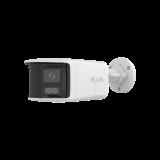 [Dual Light] Bala IP 6 Megapixel / Imagen Panorámica 180°/ PoE / Micrófono y Bocina Integrado / Exterior IP67 / Audio Bidireccional / Alarma Visual y Auditiva Integrada / Smart Supplement Light / Micro SD 512 GB IPC-B460HAD-LUF/SL