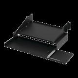 Charola Para Soportar Equipos en Rack de 19in, Con Bandeja Deslizable para Teclado y Mouse , Capacidad de 45.5 kg, 4 UR E19SKBM
