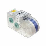 Casete de Etiquetas de Poliéster de Cinta Continua, Color Blanco Sobre Azul, 12.7mm de Ancho x 7.6 metros de largo. T050X000VQC-WH