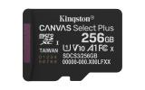 MEMORIA FLASH MICRO SD KINGSTON SDXC CANVAS SELECT PLUS 256GB 150MB/S UHS-I U1 V10 SIN/ADAPTADOR (SDCS3/256GBSP) SDCS3/256GBSP