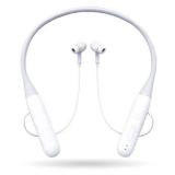 AUDIFONOS INALÁMBRICOS BLUETOOTH TWS - CON BANDA PARA CUELLO, COLOR BLANCO 6005903 BROBOTIX