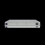 Enterprise Campus 48 PoE, Switch Empresarial Etherlighting™ PoE+++ Capa 3 de 48 Puertos (32 x 10 GbE y 16 x 2.5 GbE) y 4 Puertos SFP28 de 25 G de Alta Disponibilidad ECS-48-POE