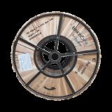 Carrete de 4 km de Fibra Óptica Aérea Figura 8 Armada Antirroedor G.652D, Monomodo de 24 Hilos, Exterior, Span 120, Loose Tube GYFC-8S-24C-S120/4KM