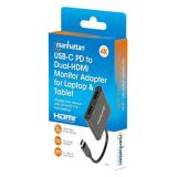 154321 CONVERTIDOR USB C HDMI 2 PUERTOS - 