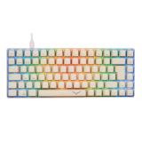NACEB TECLADO MECANICO GAMER RGB 80  COMPACTO 84 TECLAS GRAY BASILISK NA-0970 - 