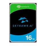 DISCO DURO INTERNO SEAGATE SKYHAWK AI 16TB 3.5 ESCRITORIO SATA3 6GB/S 256MB 7200RPM VIDEO VIGILANCIA 24X7 DVR Y NVR BAHIAS ILIMI