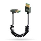 CABLE HDMI V2.0 TIPO ESPIRAL DE 30-80 CM; HDMI MACHO A HDMI MACHO RESOLUCION 8K@60HZ - 406351, BROBOTIX