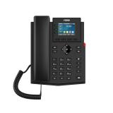 Teléfono 2 Hilos para switch PN8 y PN24 /empresarial para 4 líneas SIP con pantalla LCD de 2.4 pulgadas a color, Opus y conferen