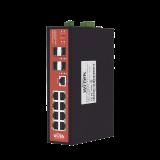 Switch Industrial administrable PoE, puerto 1-2 PoE 24/48. puertos 3-8 puertos 802.3 af/at/bt, hasta 60 W WIPMS312GFIV2