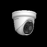 (HIKMICRO) Turret IP Bi-espectral (Térmica + Óptica) / Lente Térmico 2.1 mm (256 X 192) / Lente Óptico 2.2 mm (5 Megapixel) / De