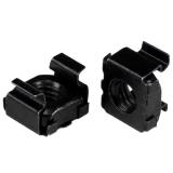 PAQUETE 100 TUERCAS M6 NEGRO ENJAULADAS CAGE NUTS CABCAGENT62B