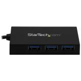 CONCENTRADOR HUB USB 3.0 DE 3 PUERTOS USB-A 1 USB-C HB30A3A1CFB