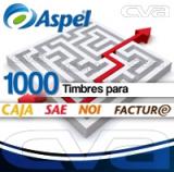 ASPEL 1000 TIMBRES (PARA FACTURE, CAJA, SAE O NOI) (FISICO) FACTE/1000