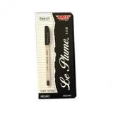 BOLIGRAFO BACO LE PLUME 1.0MM NEGRO CAJA C/12 53404