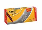 BOLIGRAFO BIC CRISTAL PRECISIÓN Y SUAVIDAD 0.7MM ROJO CNP-12RO