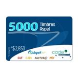 ASPEL 5000 TIMBRES (PARA FACTURE, CAJA, SAE O NOI) (ELECTRONICO) FACTE/5000