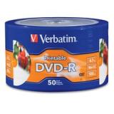 DVD-R VERBATIM 4.7GB 16X BLANCO SPINDLE C/50 97167