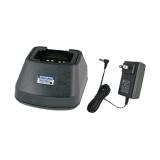 Cargador rápido de escritorio para radios Motorola EP350 y para batería PMNN4080R/4080LIXT PP-C-EP350