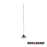Antena Móvil VHF Con Tuerca Cromada, Rango de Frecuencia 152 - 162 MHz MHB-1520