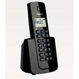 TELEFONO INALAMBRICO DECT, ID LLAMADAS 20 NUMEROS, DIRECTORIO TELEFONICO DE 50 REGISTROS, 10 NUMEROS REMARCACION RELOJ CON ALARMA EN AURICULAR. KX-TGB110MEB