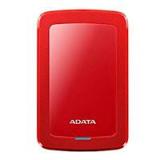 DD EXTERNO 1TB ADATA HV300 DASHDRIVE SLIM 2.5 USB 3.1 ROJO WINDOWS/MAC/LINUX AHV300-1TU31-CRD