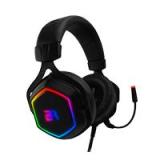 AUDIFONOS GAMING HESIX BALAM RUSH SPECTRUM/ACTECK  ON-EAR/USB/7.1 CANALES/RGB/MICROFONO/COLOR NEGRO/BR-929776 BR-929776