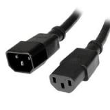 CABLE DE 1.8M DE EXTENSIÃN DE ALIMENTACIÃN PARA COMPUTADORA C14 A C13 CON CALIBRE 14AWG - STARTECH.COM MOD. PXT100146 PXT100146