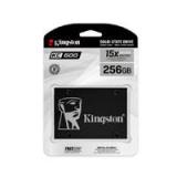 UNIDAD DE ESTADO SOLIDO SSD KINGSTON KC600 256GB 2.5 SATA3 7MM LECT.550/ESCR.500MBS SKC600/256G