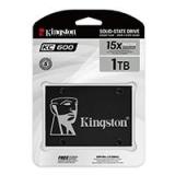UNIDAD DE ESTADO SOLIDO SSD KINGSTON KC600 1024GB 2.5 SATA3 7MM LECT.550/ESCR.520MBS SKC600/1024G