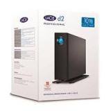 DD EXTERNO LACIE D2 PROFESSIONAL 10TB 3.5 USB 3.1 TIPO-C/USB 3.0 NEGRO/WIN/MAC/ADAPT DE ALIMENTACION STHA10000800