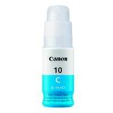 BOTELLA DE TINTA CANON GI-10 CYAN 70 ML COMPATIBLE CON  G5010/G6010/G7010  3391C001AA