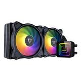 DISIPADOR DE ENFRIAMIENTO LIQUIDO OCELOT MODELO OEL240. 240MM AIO RGB INTEL SOCKET LGA/ 2011/1366/115X/775 CPUS AMD AM3/AM3/AM2/AM2/AM4 CPU APUS 696946 OEL240