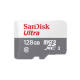 MEMORIA SANDISK 128GB MICRO SDXC ULTRA 100MB/S CLASE 10 C/ADAPTADOR SDSQUNR-128G-GN3MA