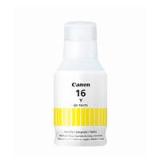 BOTELLA DE TINTA CANON GI-16 YELLOW, COMPATIBLE GX6010 Y GX7010 4420C001AA