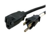 CABLE DE 1M DE EXTENSION DE ALIMENTACION,NEMA 5-15R A NEMA 5-15P, 13A 125V, 16AWG, CABLE DE EXTENSION DE CORRIENTE - STARTECH.COM MOD. PAC1013 PAC1013
