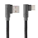 CABLE TIPO C HUNE HIEDRA SUSTENTABLE TRENZADO CARGA RAPIDA Y DATOS 90ª  1.2M (ROCA) AT-ACC-CA-317ROC