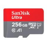 MEMORIA SANDISK 256GB MICRO SDXC ULTRA 150MB/S CLASE 10 C/ADAPTADOR SDSQUAC-256G-GN6MA