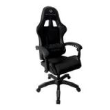 SILLA GAMER BALAM RUSH POWER RUSH V2 BLACK EDITION / TELA Y PIEL SINTETICA / RECLINABLE / MAX 120 KG / NEGRO / BR-934534 BR-934534
