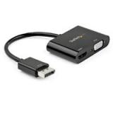ADAPTADOR DE VIDEO DISPLAYPORT A HDMI VGA - DONGLE CONVERTIDOR DISPLAYPORT 1.2 HBR2 A HDMI 2.0  O VGA 1080P - STARTECH.COM MOD. DP2VGAHD20 DP2VGAHD20