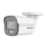CAMARA BALA TURBOHD 2 MEGAPIXELES HIKVISION DS-2CE10DF0T-FS IMAGEN A COLOR 24/7 / LENTE 2.8 MM / LUZ BLANCA 20 MTS / EXTERIOR IP67 / DWDR / MICRóFONO INTEGRADO DS-2CE10DF0T-FS