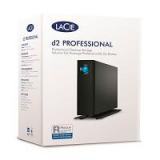 DISCO DURO EXTERNO LACIE D2 PROFESSIONAL 20TB 3.5 ESCRITORIO USB 3.1 TIPO-C USB 3.0 NEGRO WIN MAC ADAPT DE ALIMENTACION STHA20000800